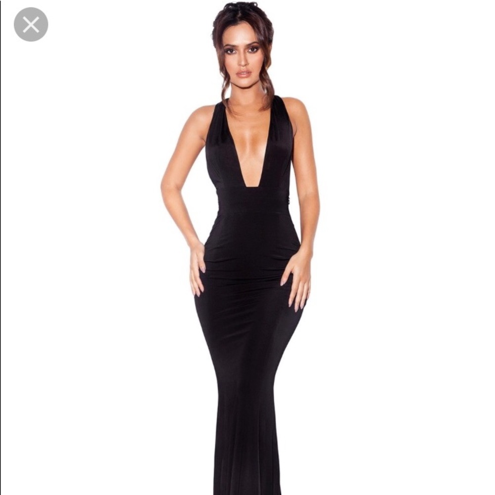 Black gown